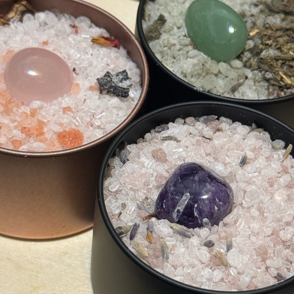 Gemstone Infused Bath Salts